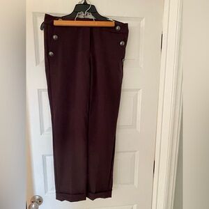 LOFT Women’s Dark Purple Dress Pants
